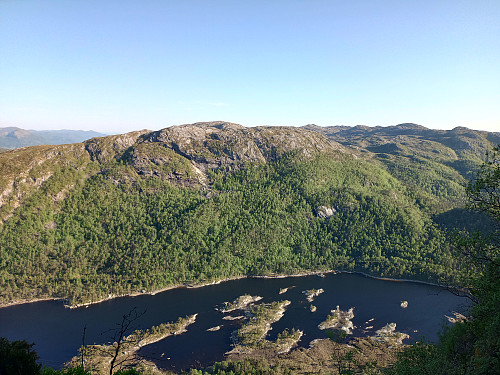 Longavatnet og Søre Vassheddene.