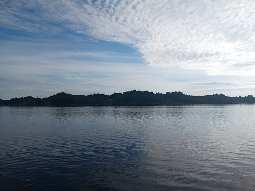 Høvring over fjorden.