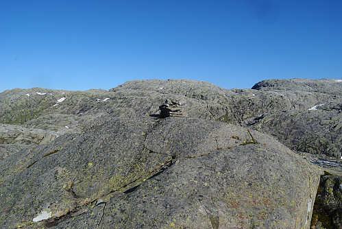 Toppen av Møsevatnhorga, 1086 moh.