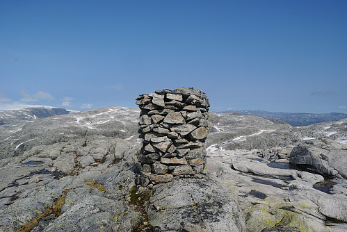 Toppen av Hundsøyra, 1464 moh.