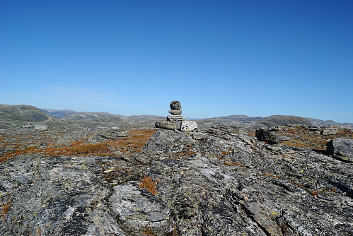 Toppen av Midtnuten, 1463 moh.