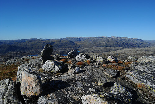 Toppen av Sauanuten, 1215 moh.