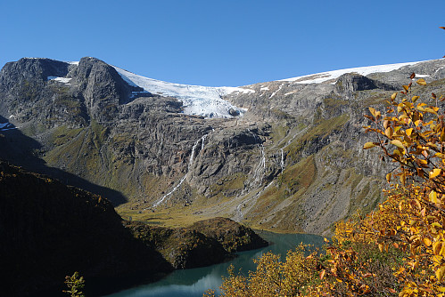 Utsyn mot Dettebreen.