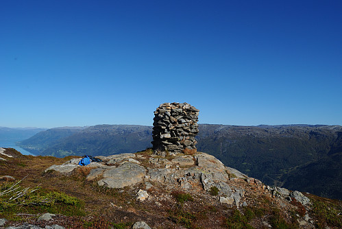 Toppen av Hanakamb, 1080 moh.