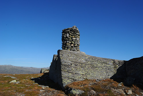 Toppen av Ruklenuten, 1245 moh.