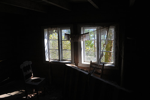 Hus i forfall.