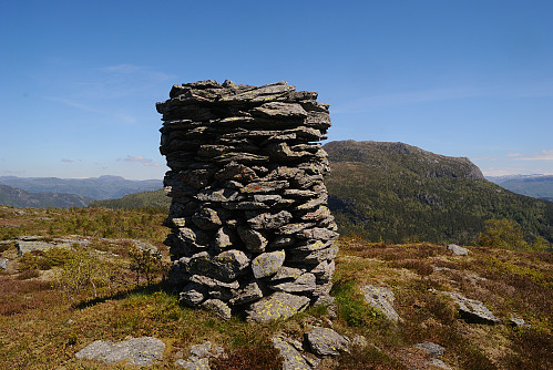 Toppen av Lauvåsen, 561 moh.