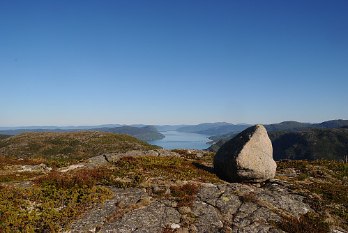 Toppen av Grensheia, 555 moh.