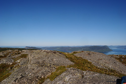 Toppen av Vårefjellet, 526 moh.