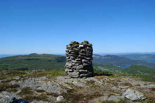 Flott varde ved Børkjeheia.