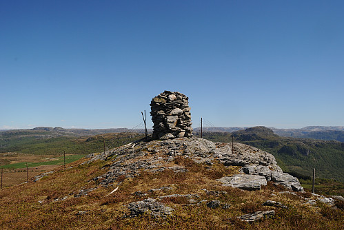 Toppen av Måheia, 637 moh.