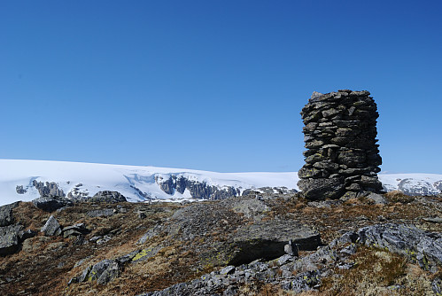 Toppen av Kvannanuten, 1381 moh.
