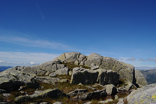Toppen av Sauaskardhorga, 1126 moh.