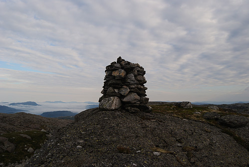 Toppen av Skardheia, 970 moh.