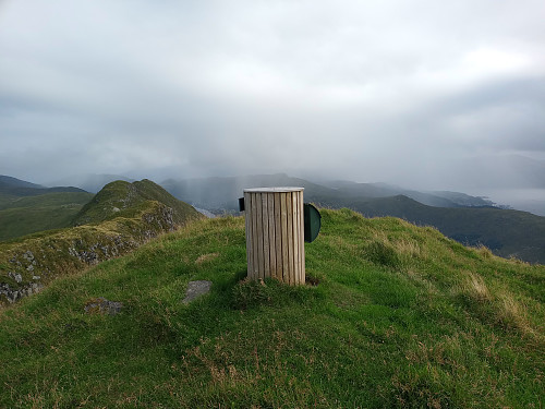 Toppen av Gjøna, 531 moh.