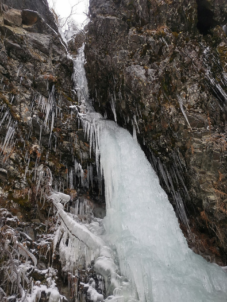Linjen vi gikk. Crux gjennom den trange passasjen