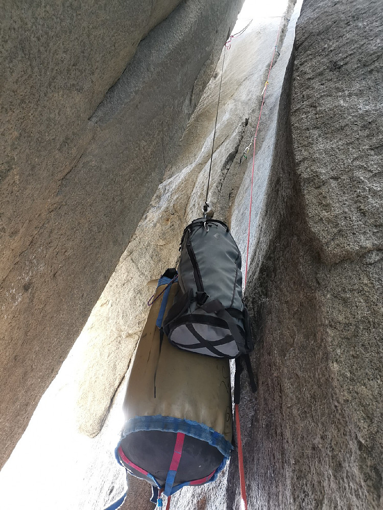 Kamin opp til El cap spire