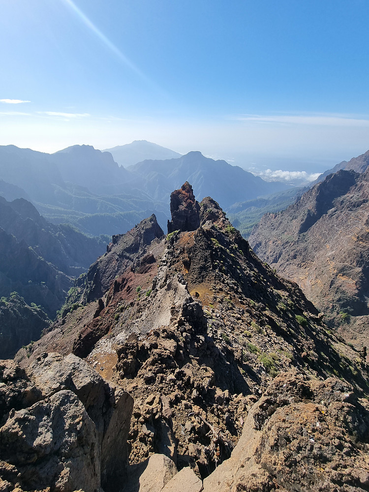 Espigón del Autaúd. En av de minst besøkte 2000-metringene i La Palma