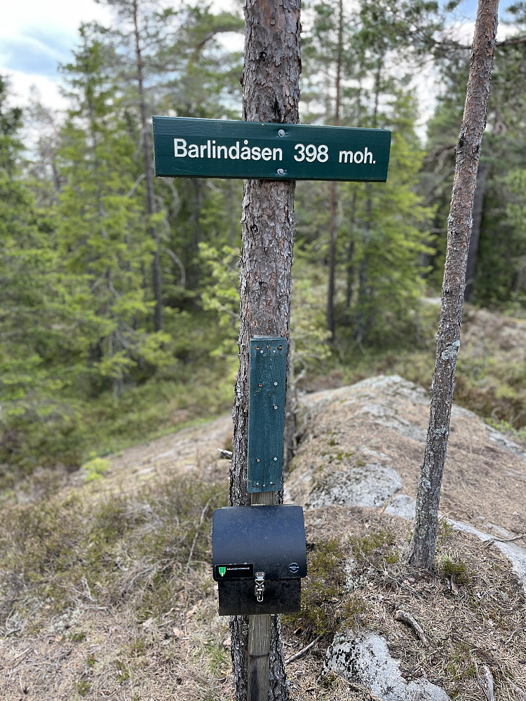 Østmarkas og Rælingen kommunes høyeste punkt - Barlindåsen