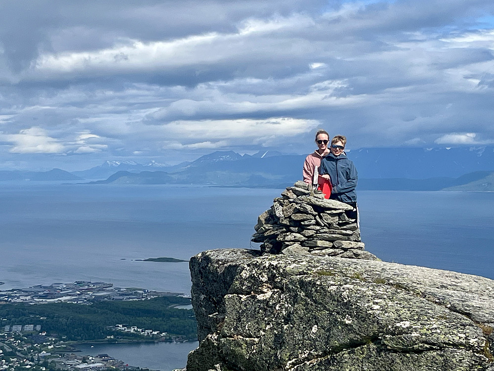 Utsiktspunktet på heia