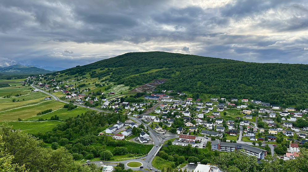 Kjellhusåsen sett  fra Samaåsen