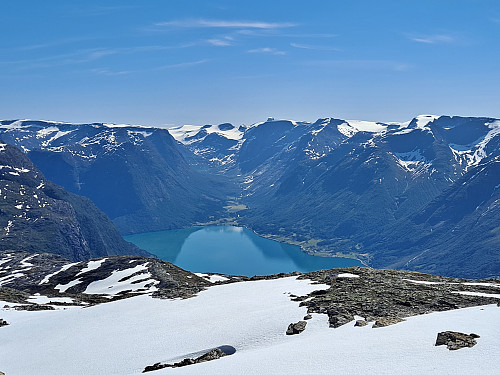 Nesten oppe på Fedalsnibba