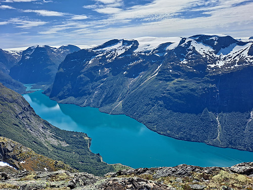 Frå Sandsnibba mot Lovatnet