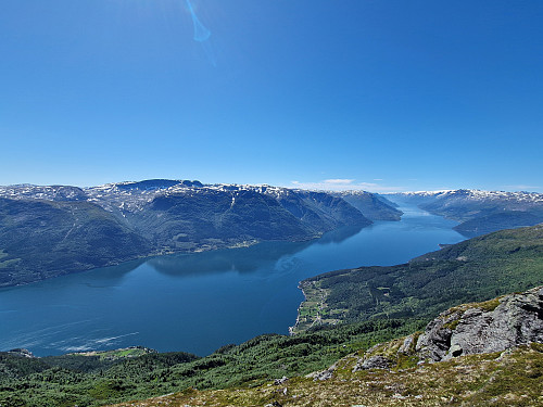 Nydeleg utsikt frå Ingebjørgfjellet
