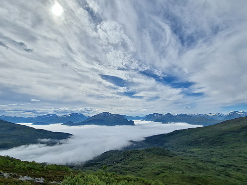Fint over skoddehavet 