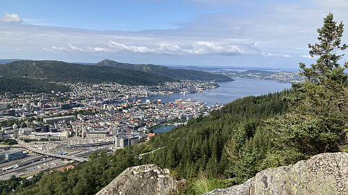 Bergen - utsikt mot VNV