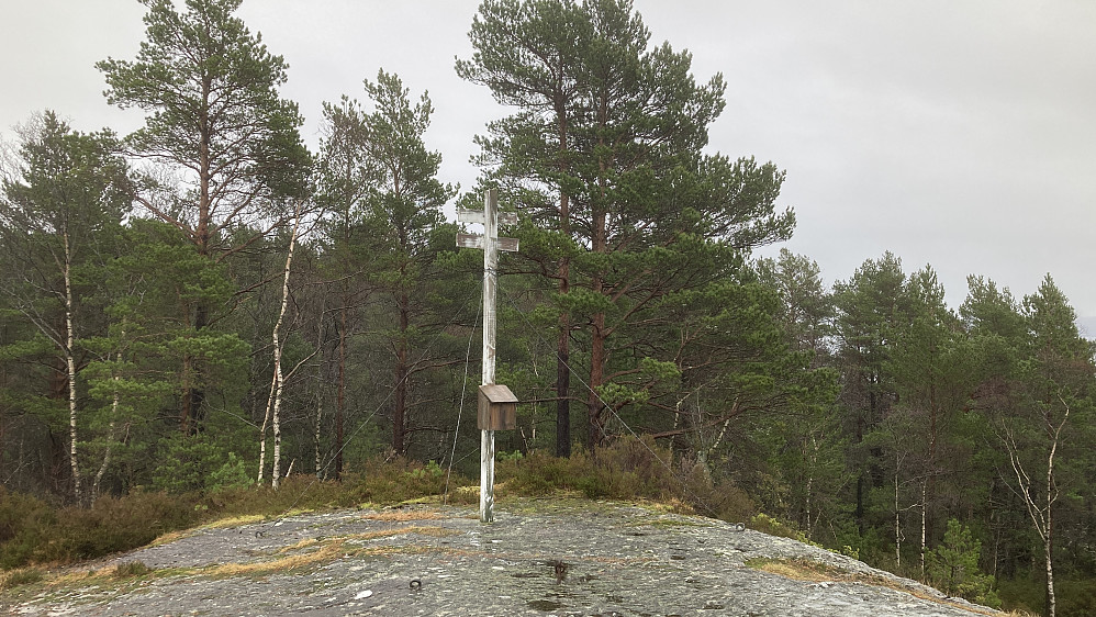 Trig-merket på Katlahaugen