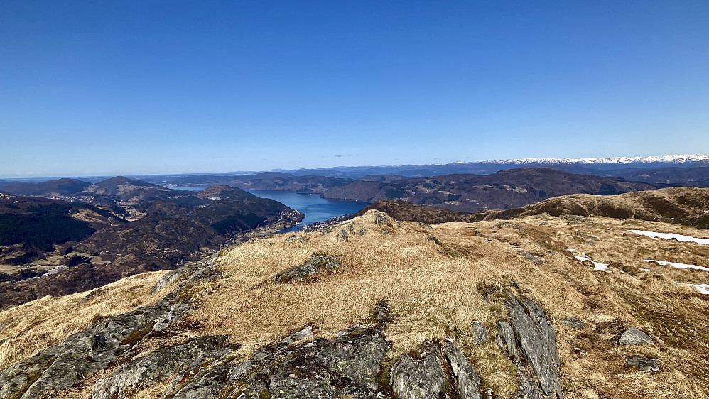 "Toppen" på Sælinga. Nordover mot Arna