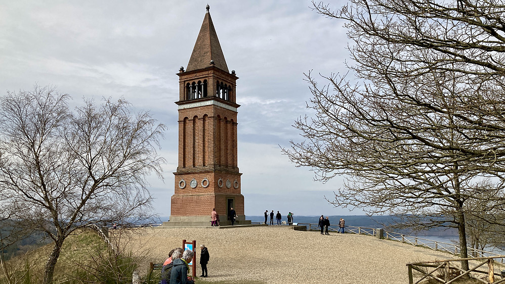 Tårnet fra 1875 på Himmelbjerget