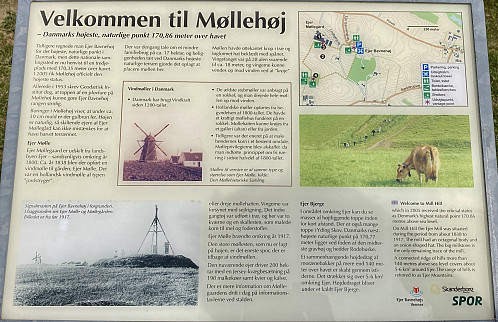 Fra 1838 til omkring 1917 sto det en mølle på stedet