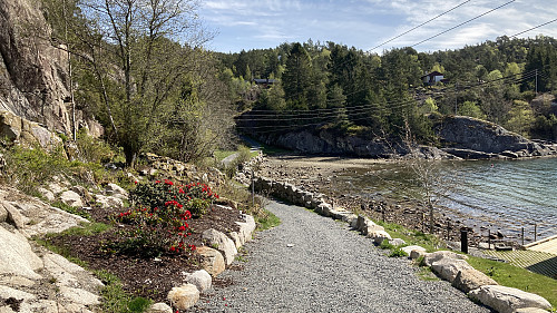 Starten på veien fra Austrevågen