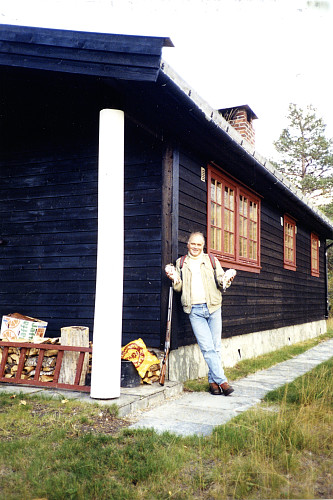 Stolt rypejeger med dagens fangst!