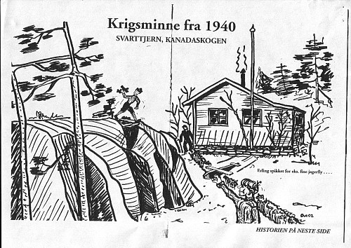 Tegning fra Lyst og Fryd - Medlemsbladet til Laksevåg Kulturhistoriske Forening 