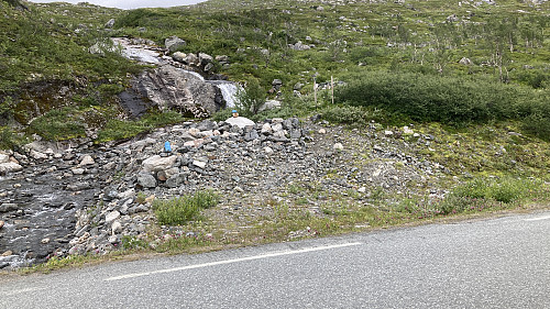 Stistart for blåmerket sti til Tredje Svanfjell