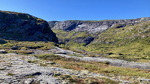 Botnen nordvest for Keilåtinden
