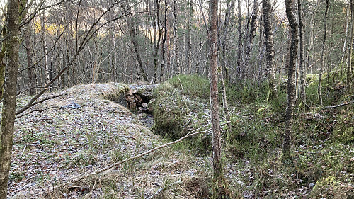 Skytestilling med løpegang Knappenfjellet