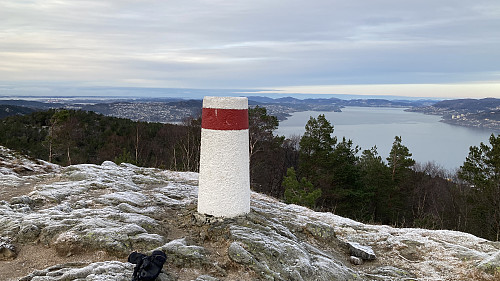Nordover mot Askøy og Byfjorden