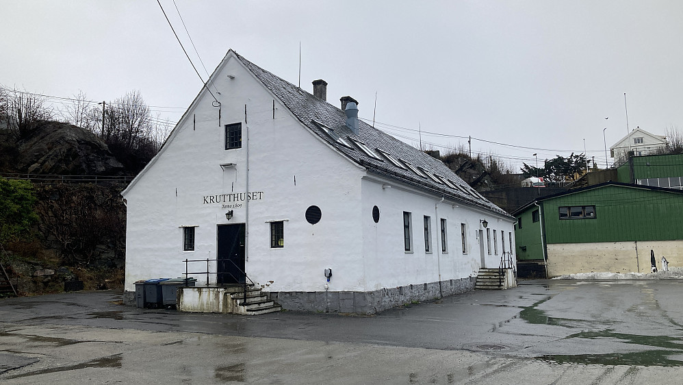 Krutthuset fra 1809 på Hegrenest
