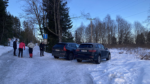 Parkering i Gruvåsen P-lomme