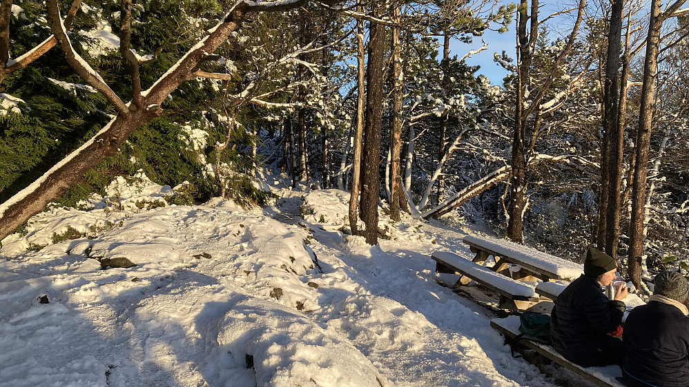 Toppen på Stendafjellet