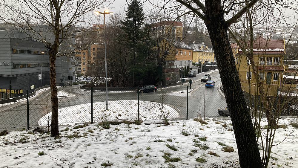 På dette stedet sto antagelig "Nesttun søyle"