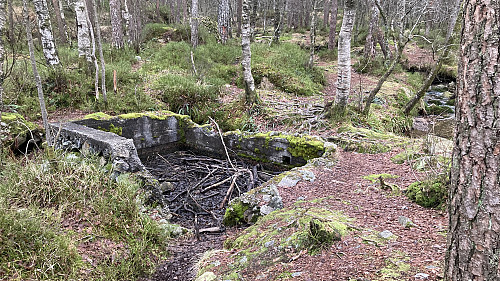 Brønn fra 2VK til hestestllen i Langeskogen