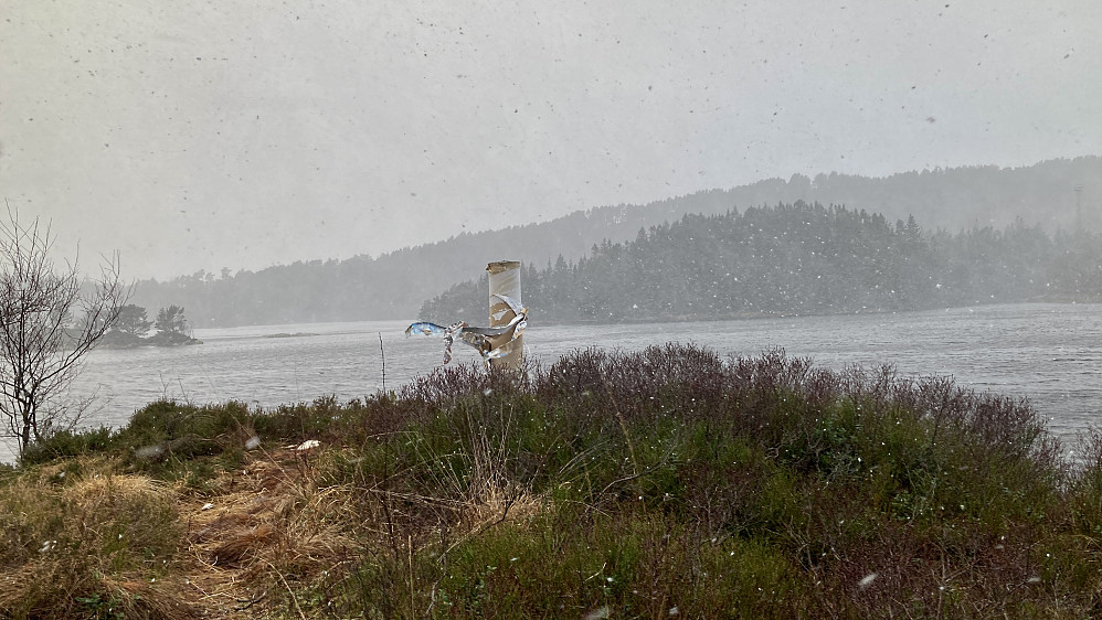 Foto mot sør. Søylen og Storavatnet