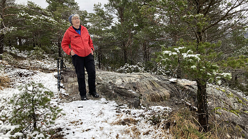 Her må søylen ha stått
