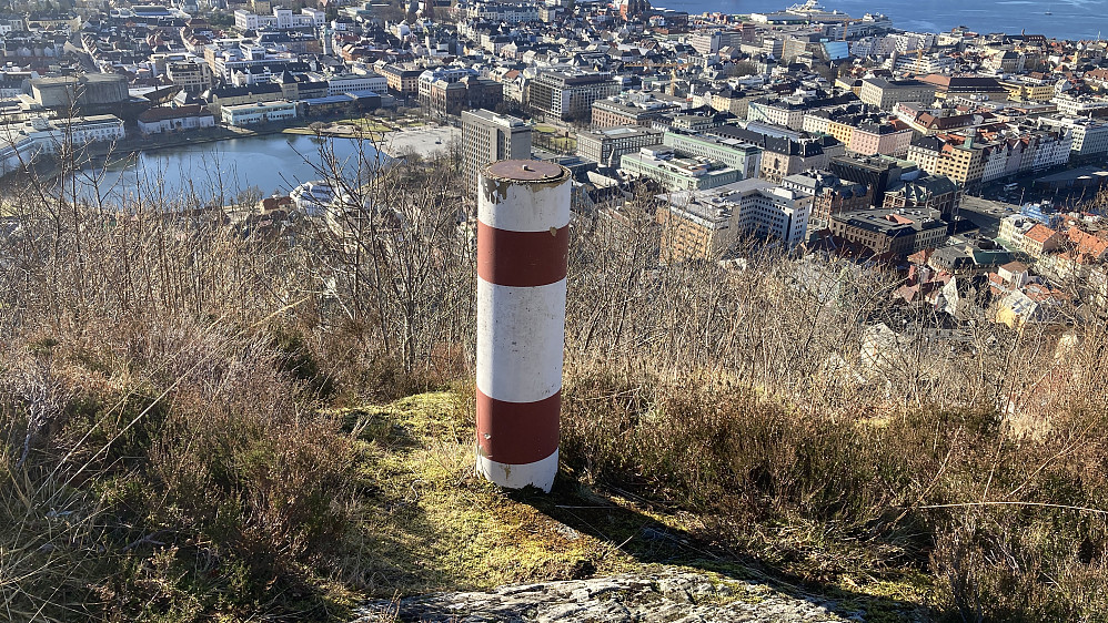Utsikt mot Bergen sentrum