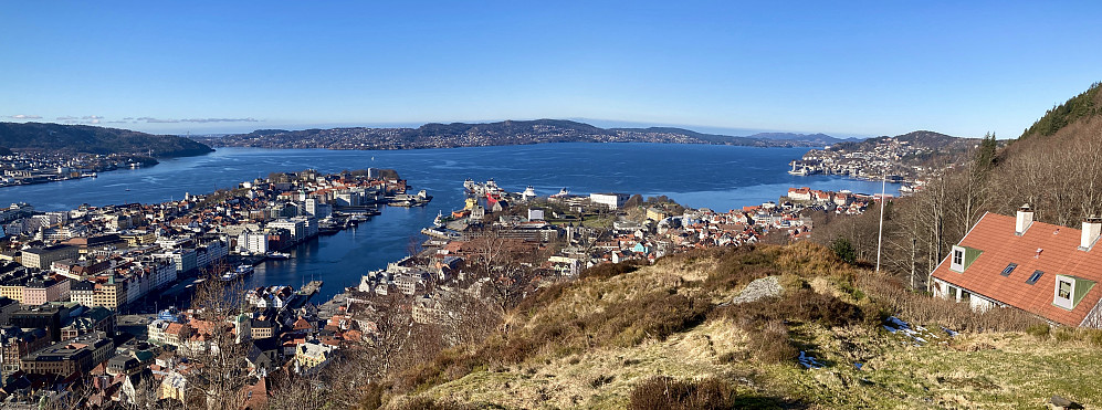 Panorama mot nord
